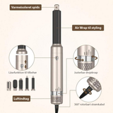 Hår produkter | Multistyler 6-i-1 letvægt & støjsvag – AirStyler 2.0 - DELUXECOVERS.DK