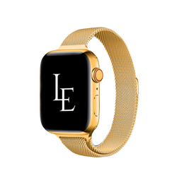 Apple Watch 38mm | Apple Watch (38/40/SE/41mm) - L'Empiri™ Milanese Thin Loop - Guld - DELUXECOVERS.DK