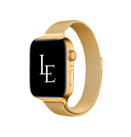 Apple Watch 38mm | Apple Watch (38/40/SE/41/42mm) - L'Empiri™ Milanese Thin Loop - Guld - DELUXECOVERS.DK