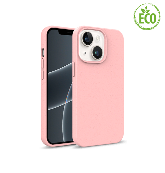 iPhone 14 | iPhone 14 - EcoCase™ 100% Plantebaseret Cover - Rose - DELUXECOVERS.DK