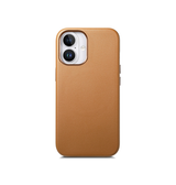 iPhone 16 Plus | iPhone 16 Plus - DeLX® Læder Cover - MagSafe Kompatibel - Brun - DELUXECOVERS.DK
