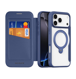 iPhone 17 Pro Max | iPhone 17 Pro Max - DUX DUCIS® 2-i-1 Cover M. MagSafe - Blå - DELUXECOVERS.DK