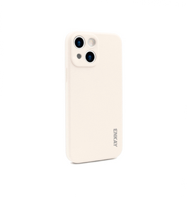 iPhone 13 - ENKAY™ Smooth Silikone Cover - Beige