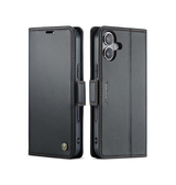 iPhone 17 - CaseMe™ Neo Læder Cover / Pung - Sort