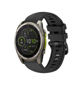 QUICKFIT | Garmin QuickFit 26mm - Silikone Rem - MotionTrack™ - Sort - DELUXECOVERS.DK