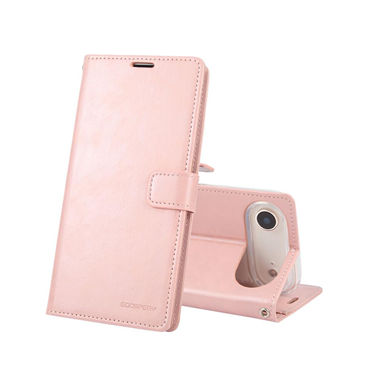 iPhone 17 Air - GOOSPERY® Læder Cover - Lyserød