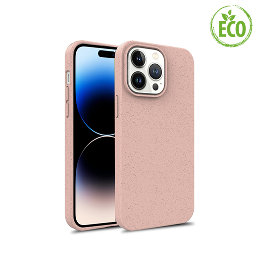 iPhone 14 Pro | iPhone 14 Pro - EcoCase™ 100% Plantebaseret Cover - Rose - DELUXECOVERS.DK