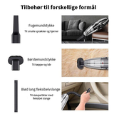 Bilstøvsuger | Håndstøvsuger - Trådløs Støvsuger til bil - 6000Kpa! - 120W - DELUXECOVERS.DK