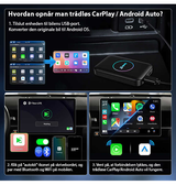 Gadgets | Trådløs Carplay AI Boks - Stream Youtube / Netflix - CarlinKit® - DELUXECOVERS.DK