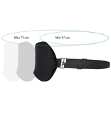 Gadgets | Sovemaske - 100% mørklægning – blød og behagelig - Silk Mask™ - Sort - DELUXECOVERS.DK