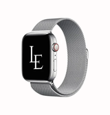 Apple Watch 38-42mm | Apple Watch (38/40/SE/41/42mm) - L'Empiri™ Milanese Loop - Sølv - DELUXECOVERS.DK
