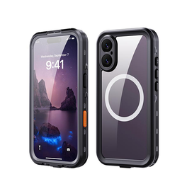 iPhone 17 | iPhone 17 - Redpepper™ IP68 Vandtæt Håndværker Cover - Sort - DELUXECOVERS.DK