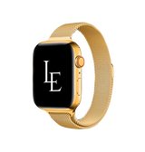Apple Watch 42mm | Apple Watch (42/44/SE/45/46/49mm) - L'Empiri™ Milanese Thin Loop - Guld - DELUXECOVERS.DK