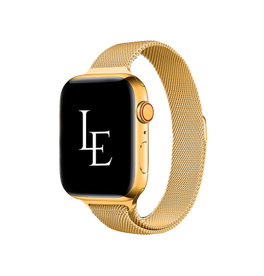 Apple Watch 42mm | Apple Watch (42/44/SE/45mm & Ultra) - L'Empiri™ Milanese Thin Loop - Guld - DELUXECOVERS.DK