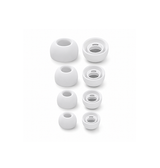 Airpods Pro 3 | AirPods Pro 3 XDCASE™ - Silikone Ørepropper - Grå/Hvid - DELUXECOVERS.DK