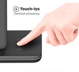 3-i-1 & Multi-Ladestationer | DeLX™ | 3-i-1 Quick Charge Full Trådløs Docking Ladestation 15W - Sort - DELUXECOVERS.DK