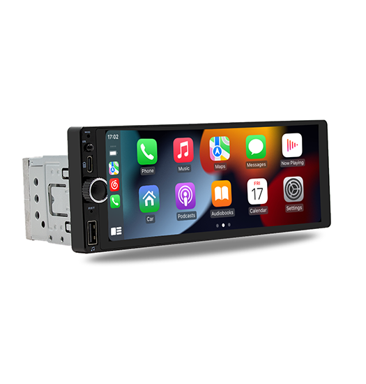 Carplay Skærm | Bilradio 6,86” – Trådløs CarPlay / Android Auto – Touchskærm – Carabc™ - DELUXECOVERS.DK