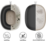 AirPods Max | AirPods Max (3-i-1) Silikone Cover Sæt – Sort – XDCASE™ - DELUXECOVERS.DK