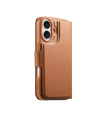 iPhone 17 | iPhone 17 - CaseNeo™ 2-i-1 MagSafe Læder Cover M. Kortholder - Brun - DELUXECOVERS.DK
