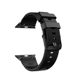 Apple Watch 42-49mm | Apple Watch (42/44/SE/45/46/49mm) - TrailHunter Silikone - Shadow Black - DELUXECOVERS.DK