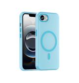 iPhone 16e | <AAA>iPhone 16e - DeLX™ Translucent MagSafe Silikone Cover - Blå - DELUXECOVERS.DK