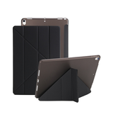 iPad Air 4/5 | iPad Air 4/5 (2020/2022) - Orgami Trifold Læder Cover M. Stander - Sort - DELUXECOVERS.DK