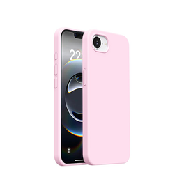 iPhone 17e / 16e | iPhone 17e / 16e - Burom™ Ultra Soft Silikone Cover - Baby Pink - DELUXECOVERS.DK