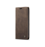 iPhone 16e | iPhone 16e - CaseMe™ Noble Læder Etui / Pung - Brun - DELUXECOVERS.DK