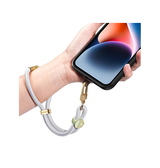 Tilbehør | DUX DUCIS™ Kort Nylon Snor / Strop til Mobil & iPhone - Grå - DELUXECOVERS.DK
