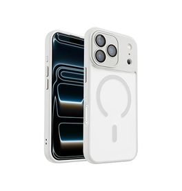 iPhone 17 Pro Max - XDCASE™ Frostet M. MagSafe Cover - Hvid