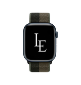 Apple Watch (42/44/SE/45/46/49mm) - L'Empiri™ Sport+ Nylon Velcro Rem - Army