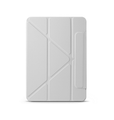 iPad Air 6 11" 2024 | iPad Air 11" (2024/2025/2026) - NOBLE™ Magnetisk Trifold Cover - Grå - DELUXECOVERS.DK