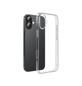 iPhone 16 | iPhone 16 - Borofone™ Silikone Cover - Gennemsigtig - DELUXECOVERS.DK
