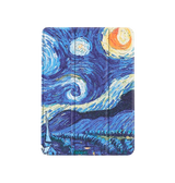 iPad Air 6 11" 2024 | iPad Air 11" (2024/2025) - DeLX™ Trifold ArtCover M. Stander - Blue Sky - DELUXECOVERS.DK