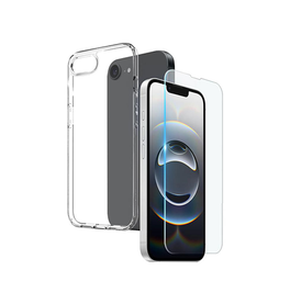 iPhone 16e | iPhone 16e - NTJO™ 2 in 1 Beskyttelse - Cover og beskyttelsesglas - DELUXECOVERS.DK