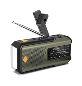 Nødradio | Premium Nødradio med SOS-lommelygte, Solcelleopladning og FM/AM-radio - DELUXECOVERS.DK