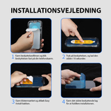 iPhone Beskyttelsesglas | iPhone 16 Pro Max - ENKAY™ Beskyttelsesglas m. Nem Installation - DELUXECOVERS.DK