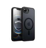 iPhone 16e | iPhone 16e - NovoShield™ MagSafe Silikone Cover - Sort - DELUXECOVERS.DK