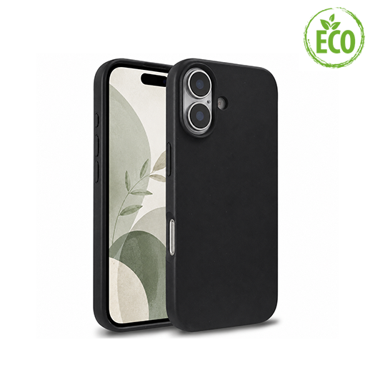 iPhone 17 | iPhone 17 - EcoCase™ 100% Plantebaseret Cover - Sort - DELUXECOVERS.DK