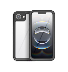 iPhone 16e | iPhone 16e - Redpepper™ IP68 Vandtæt Håndværker Cover - Sort - DELUXECOVERS.DK