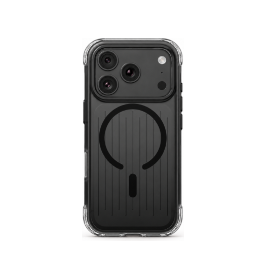 iPhone 18 Pro Max - AirGuard Cover™ MagSafe Silikone Cover - Sort