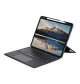 iPad Air 6 11" 2024 | iPad Air 11" (2024/2025/2026) - Bluetooth tastatur-cover – Sort – DUX DUCIS™ - DELUXECOVERS.DK