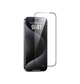 iPhone Beskyttelsesglas | iPhone 15 Pro Max - MOCOLO™ Full-Fit 3D Skærmbeskyttelse (Hærdet Glas) - DELUXECOVERS.DK