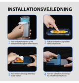 iPhone Beskyttelsesglas | iPhone 17 Pro Max - ENKAY™ Beskyttelsesglas m. Nem Installation - DELUXECOVERS.DK