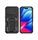 iPhone 18 Pro - Cam-Slide Håndværker Cover - Sort
