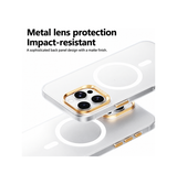 iPhone 16 Pro - ABEEL™ Frosted MagSafe Cover - Hvid