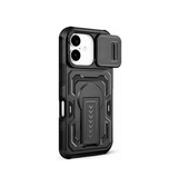 iPhone 18 - Tough Cover m. Stander - Sort