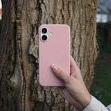 iPhone 16 | iPhone 16 - DeLX™ Pastel Silikone Cover - Sand Pink - DELUXECOVERS.DK