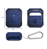 Airpods 1/2 | AirPods (1/2) | HARDCASE™ Stødsikkert Cover - Navy - DELUXECOVERS.DK