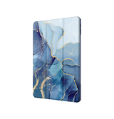 iPad 5 | iPad 5 - 9.7" - DeLX™ Marble Cover - Blå - DELUXECOVERS.DK